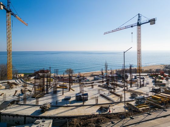Hotel under construction